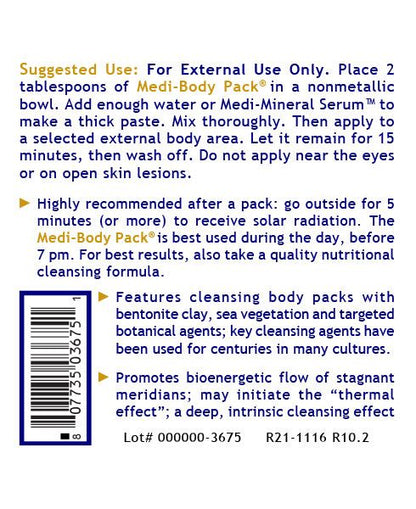 Medi-Body Pack