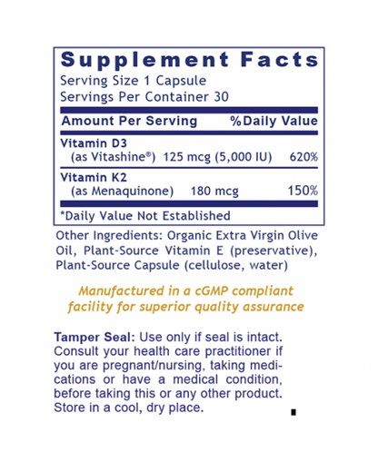 Vitamin D3+K2